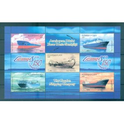Azerbaïdjan 2008 - Y & T  n. 621/25 - Caspian Shipping Company (Michel n. 726/30)