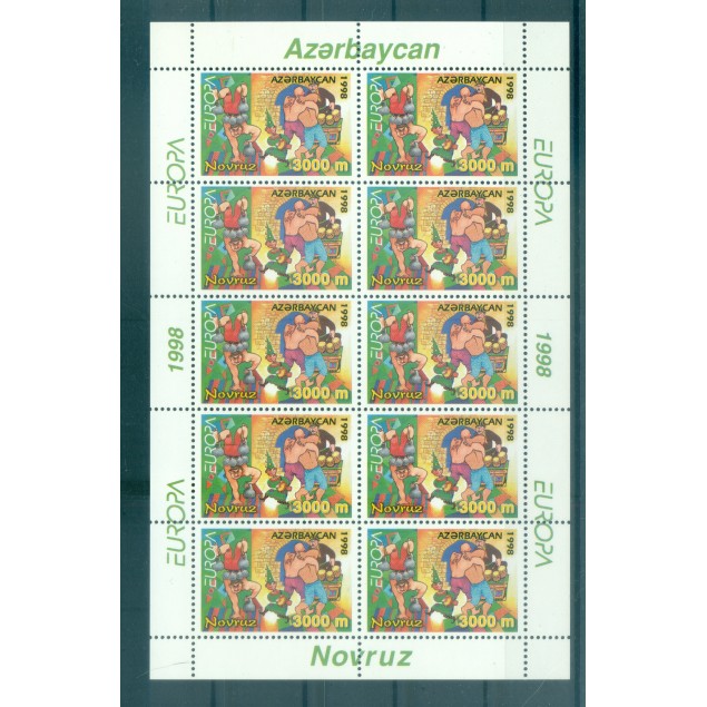 Azerbaïdjan 1998 - Y & T  n. 359/60 - Europa (Michel n. 438/39)