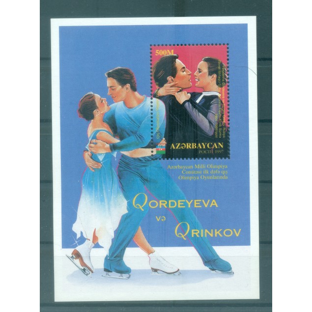 Azerbaijan 1998 - Y & T  sheet n. 37 - Winter Olympics (Michel sheet n. 34)