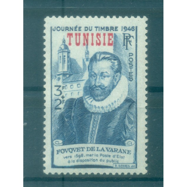 Tunisie 1946 - Y & T.  n. 310 - Journée du Timbre (Michel n. 330)