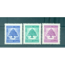Liban 1967 - Y & T n. 29/31 - Timbres-taxe. Série courante (Michel n. 69/71)