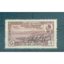 Liban 1938 - Y & T  n. 79 a. poste aérienne - Liaison France-Liban (Michel n. 242 C)