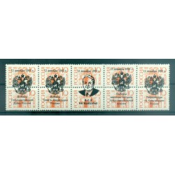 Russie 1993 - Série Fédération de Russie surchargée  - Èmission non autorisée