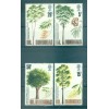 British Honduras 1971 - Y & T n. 274/77 - Indigenous trees (Michel n. 269/72)