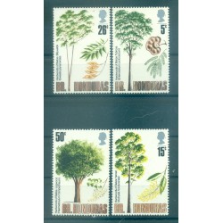British Honduras 1971 - Y & T n. 274/77 - Indigenous trees (Michel n. 269/72)