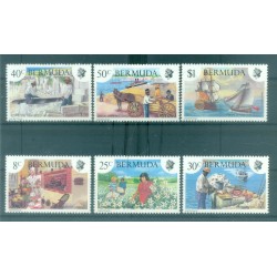 Bermuda 1981 - Y & T  n. 396/401 - Heritage (Michel n. 395/400 X)