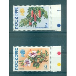 Bermuda 1977 - Y & T  n. 348/49 - Serie ordinaria (Michel  n. 245 Z/249 Z)