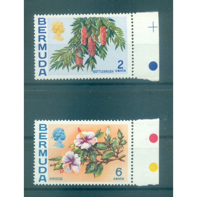 Bermuda 1977 - Y & T  n. 348/49 - Definitive (Michel  n. 245 Z/249 Z)