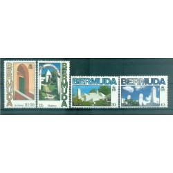 Bermuda 1985 - Y & T  n. 451/54 - Architettura tipica (Michel  n. 450/53)