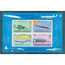 Bermuda 1975 - Y & T  foglietto n. 2 - Servizio postale aereo delle Bermude (Michel  foglietto n. 2)