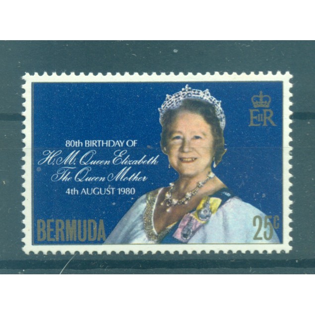 Bermuda 1980 - Y & T  n. 391 - La regina madre Elisabetta (Michel  n. 390)