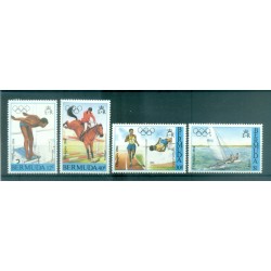 Bermuda 1984 - Y & T  n. 443/46 - Giochi olimpici di Los Angeles (Michel  n. 442/45)