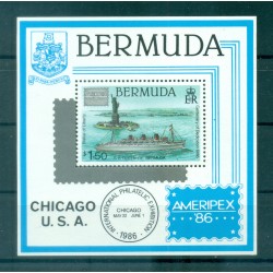 Bermuda 1986 - Y & T  foglietto n. 6 - AMERIPEX '86 (Michel  foglietto n. 6)