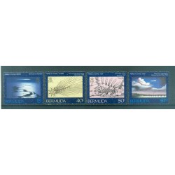 Bermuda 1985 - Y & T  n. 467/70 - Halley's comet (Michel  n. 467/70)
