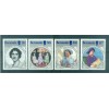 Bermuda 1985 - Y & T  n. 459/62 - The Queen Mother Elizabeth (Michel  n. 458/61)
