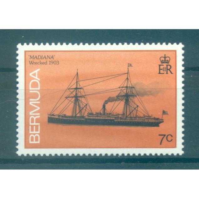 Bermuda 1986 - Y & T  n. 476 - Serie ordinaria (Michel  n. 473 Y I)