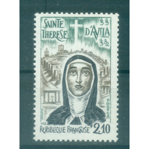 Francia  1982 - Y & T n. 2249 - Santa Teresa d'Avila (Michel n. 2369)