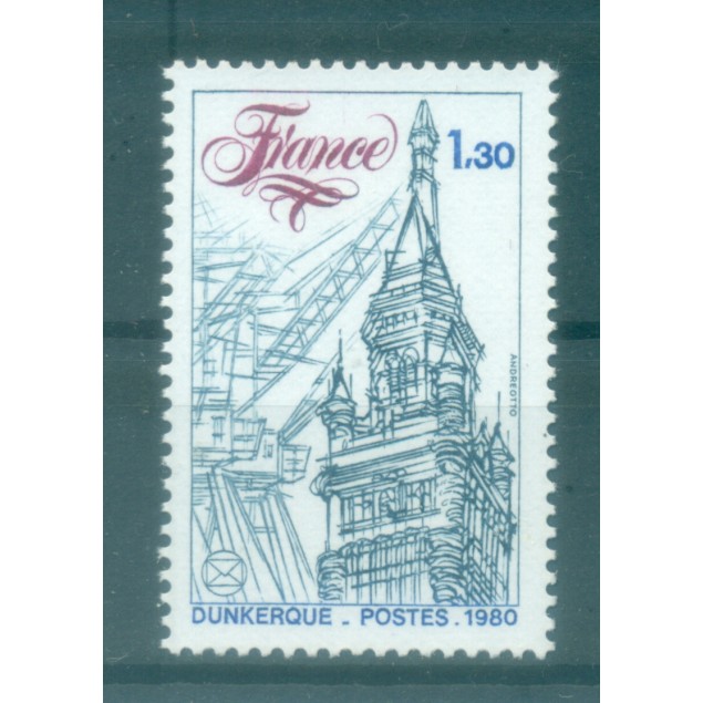 Francia  1980 - Y & T n. 2088 - Federazione delle associazioni filateliche francesi (Michel n. 2207)