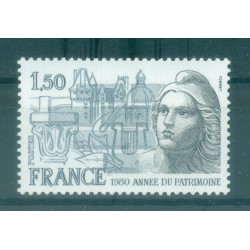 Francia  1980 - Y & T n. 2092 - Anno del Patrimonio (Michel n. 2212)