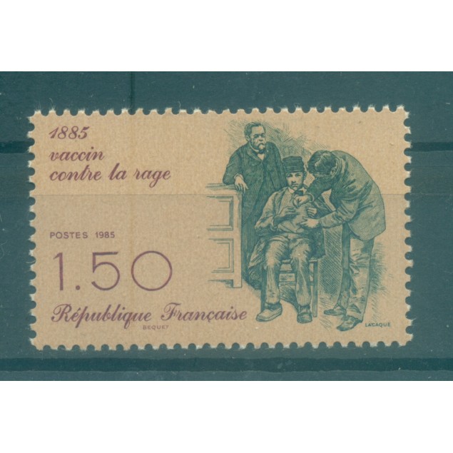 France 1985 - Y & T  n. 2371 - Vaccin contre la rage (Michel n. 2503)