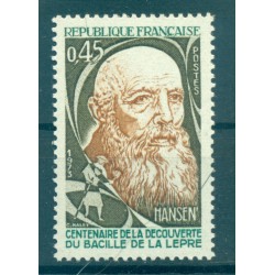 Francia  1973 - Y & T n. 1767 - Bacillo della lebbra  (Michel n. 1847)