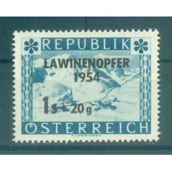 Austria 1954 - Y & T n. 830 - Vittime delle valanghe (Michel n. 998)