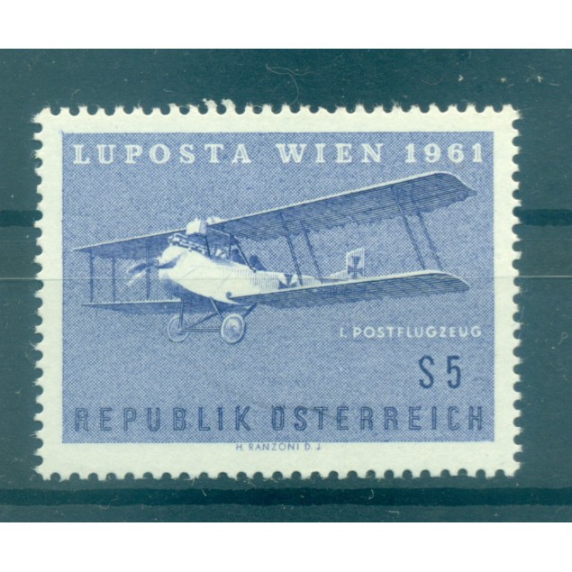 Autriche 1961 - Y & T n. 62 poste aérienne - LUPOSTA III (Michel n. 1085)