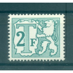 Belgique 1966-70 - Y & T  n. 67 timbres-taxe - Grand chiffre (Michel n. 57 x)