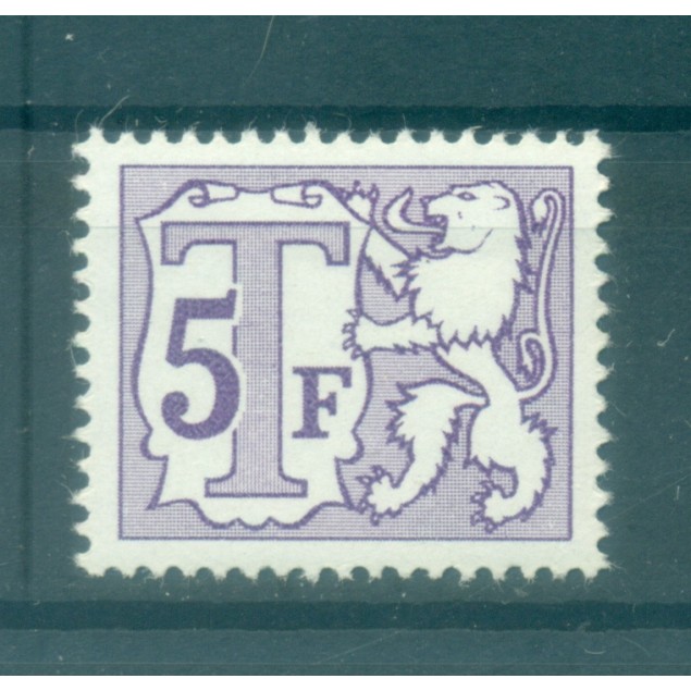 Belgio  1966-70 - Y & T n. 69 segnatasse - Grande numero (Michel n. 59 x)