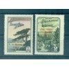 URSS 1955 - Y & T n. 102/03 posta aerea - Stazioni scientifiche "Polo Nord 4 e 5" (Michel n. 1789/90 A II)