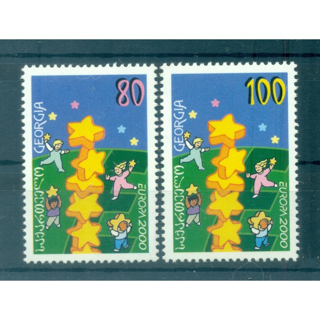 Géorgie  2000 - Y & T n. 252/53 - Europa (Michel n. 330/31)