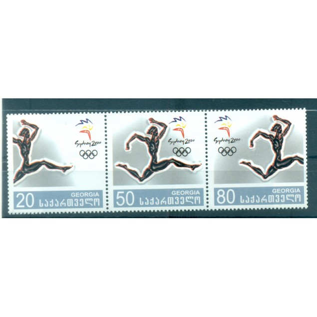 Georgia 2000 - Y & T n. 270/72 - Sydney Olympics (Michel n. 350/52)