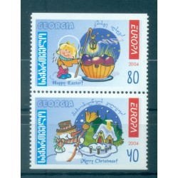Géorgie  2004 - Y & T n. 357a/58a - Europa (Michel n. 456/57 D)