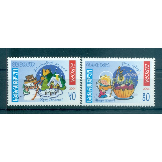 Georgia 2004 - Y & T n. 357/58 - Europa (Michel n. 456/57 A)