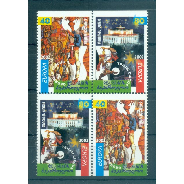 Georgia 2002 - Y & T n. 299a/300a - Europa (Michel n. 397/98 D)