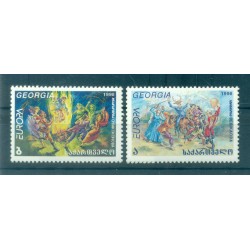 Georgia 1998 - Y & T n. 221/22 - Europa (Michel n. 296/97)