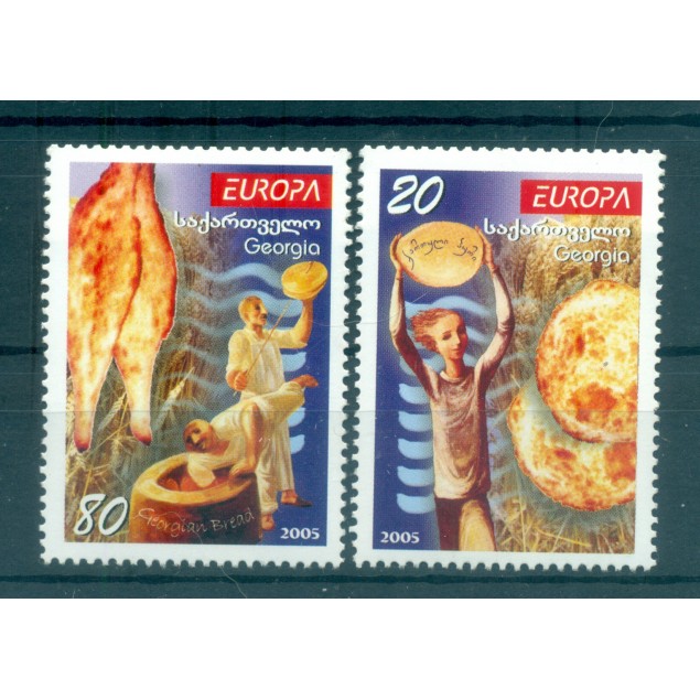 Géorgie  2005 - Y & T n. 381/82 - Europa (Michel n. 480/81)