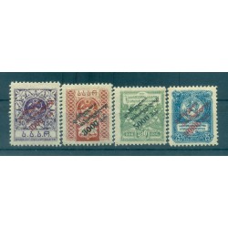 Géorgie  1922 - Y & T n. 45/48 - Au profit des affamés de la Volga (Michel n. 36/39 A)