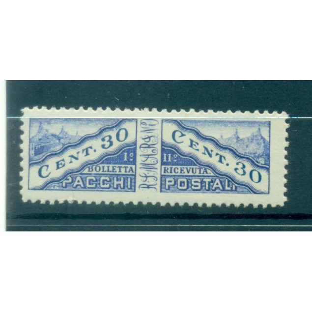 Saint-Marin 1928 - Y & T  n. 5 colis postaux - Série courante (Michel n. 5)