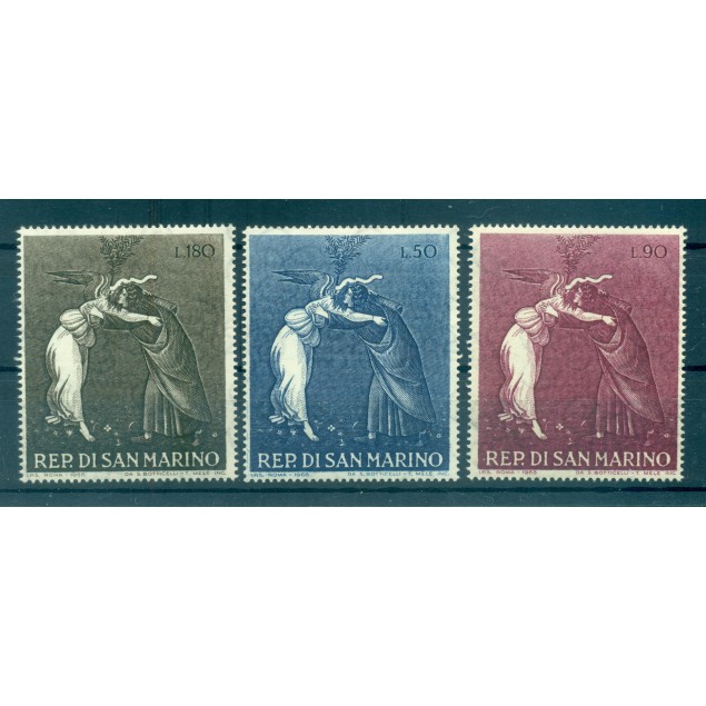 San Marino 1968 - Y & T  n. 725/27 - Christmas (Michel n. 918/20)