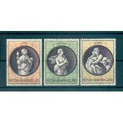 Saint-Marin 1969 - Y & T  n. 746/48 - Noël (Michel n. 939/41)