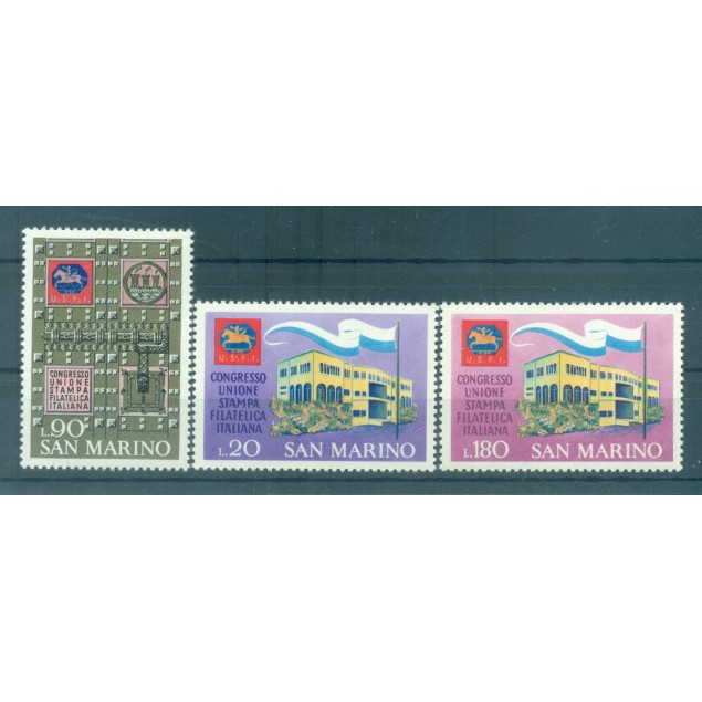 Saint-Marin 1971 - Y & T  n. 784/86 - USFI (Michel n. 977/79)