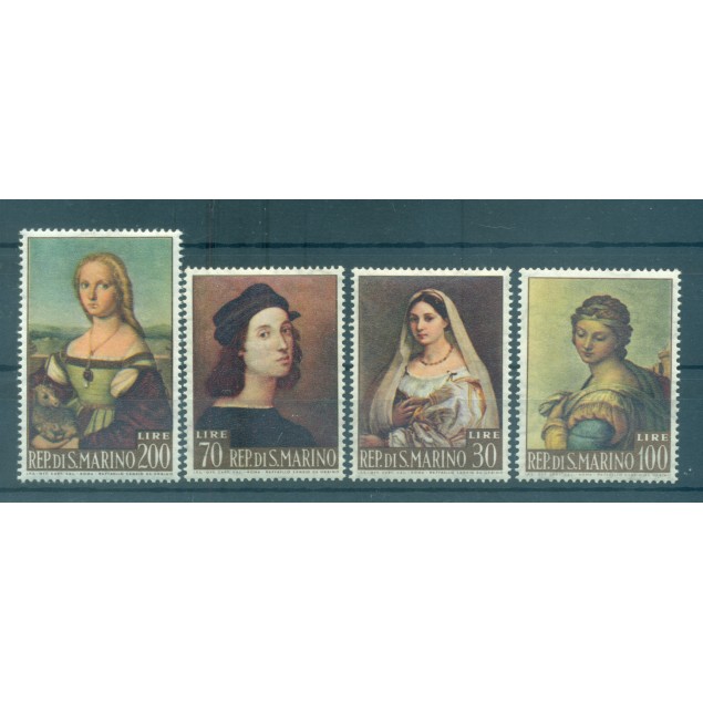 San Marino 1963 - Y & T  n. 583/86 - Raphael (Michel n. 760/63)