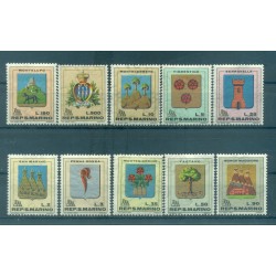 San Marino 1968 - Y & T  n. 710/19 - Stemmi (Michel n. 903/12)