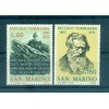Saint-Marin 1974 - Y & T  n. 883/84 - Niccolo Tommaseo (Michel n. 1080/81)