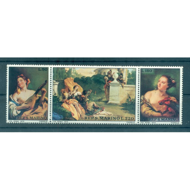 Saint-Marin 1970 - Y & T  n. 766/68 - Tiepolo (Michel n. 959/61)