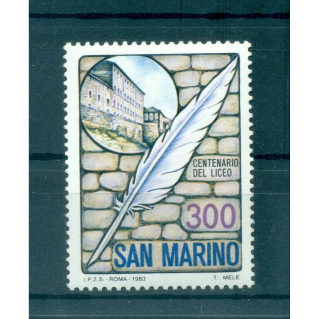 Saint-Marin 1983 - Y & T  n. 1067 - Lycée d'Ètat (Michel n. 1277)