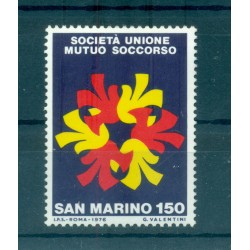 Saint-Marin 1976 - Y & T  n. 922 - Société de l'Union de secours mutuel (Michel n. 1121)