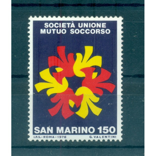 San Marino 1976 - Y & T  n. 922 - Società Unione Mutuo Soccorso (Michel n. 1121)