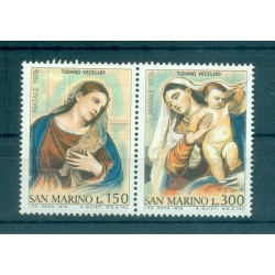 San Marino 1976 - Y & T  n. 928/29 - Natale (Michel n. 1125/26)